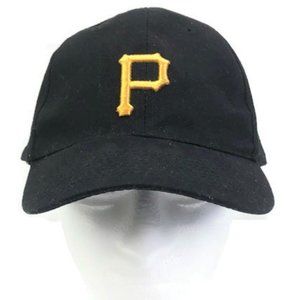 Pittsburgh Pirates Hat / Cap Logo Curved Brim Adj.